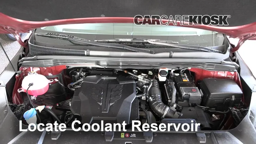 2022 Kia Carnival SX 3.5L V6 Antigel (Liquide de Refroidissement) Rincer Antigel